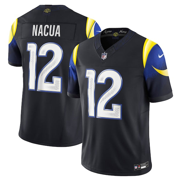 Puka Nacua Los Angeles Rams Nike 2025 Rivalries Collection Limited Jersey - Midnight Blue