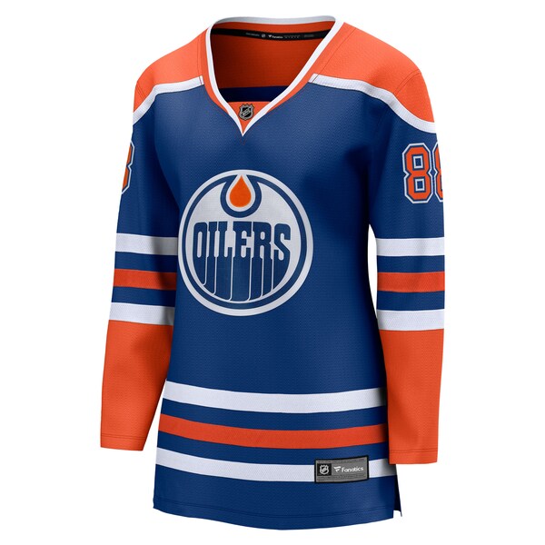 Andrew Mangiapane Edmonton Oilers  Women's Home Breakaway Jersey - Royal