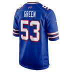 Kendrick Green Buffalo Bills Nike Team Game Jersey -  Royal