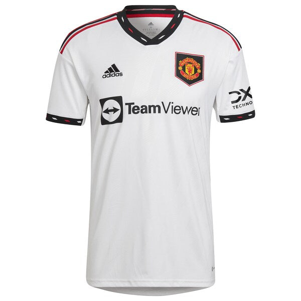 Aaron Wan-Bissaka Manchester United adidas 2022/23 Away Replica Player Jersey - White