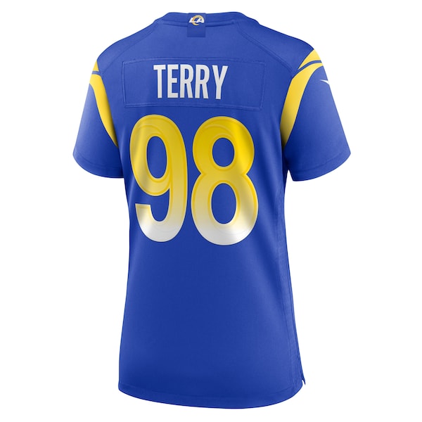 Da'Jon Terry Los Angeles Rams Nike Women's Team Game Jersey -  Royal