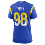 Da'Jon Terry Los Angeles Rams Nike Women's Team Game Jersey -  Royal