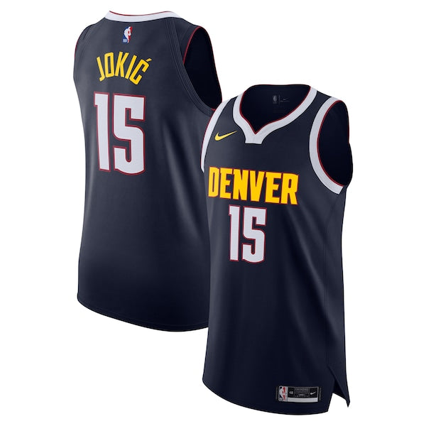 Nikola Jokic Denver Nuggets Nike Authentic Jersey - Icon Edition - Navy