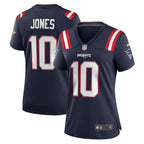 Mac Jones New England Patriots Nike Women's Team Game Jersey - Navy
