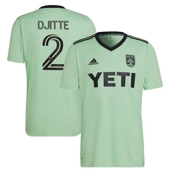 Moussa Djitté Austin FC adidas 2022 The Sentimiento Kit Replica Player Jersey - Mint
