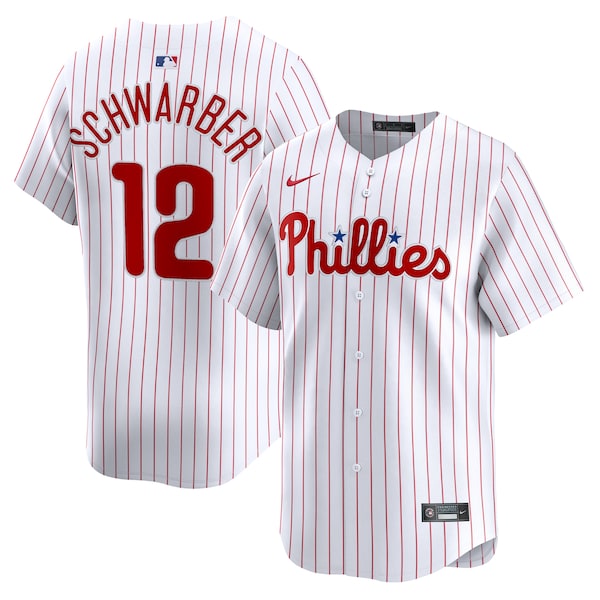 Kyle Schwarber Philadelphia Phillies Nike Alternate Limited Player Jersey - White