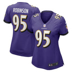 Tavius Robinson Baltimore Ravens Nike Women's  Game Jersey -  Purple
