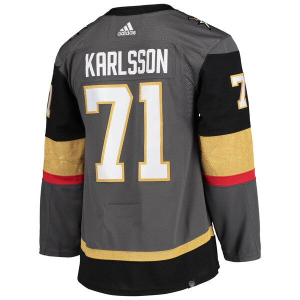 William Karlsson Vegas Golden Knights adidas Alternate Primegreen Authentic Player Jersey - Gray