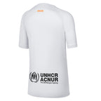 Barcelona Nike Youth 2022/23 Third Breathe Stadium Replica Blank Jersey - Gray