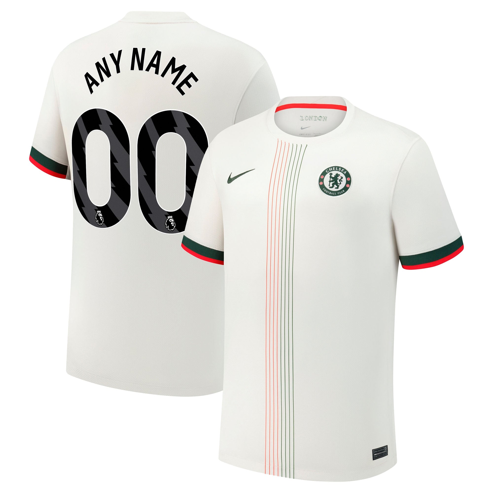 Chelsea Nike 2025/26 Home Replica Custom Jersey - Blue/Cream