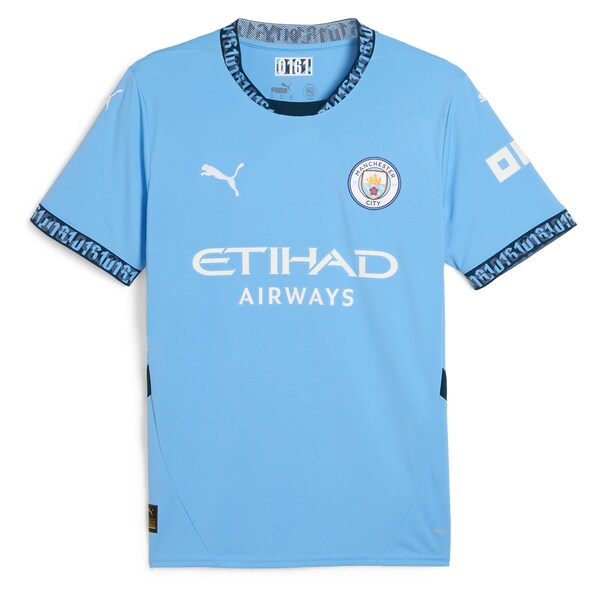 Manchester City Puma 2024/25 Home Replica Custom Jersey - Light Blue