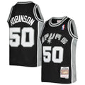 David Robinson San Antonio Spurs Youth 1998/99 Hardwood Classics Swingman Jersey - Black