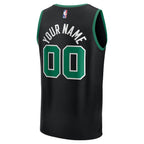 Boston Celtics  Fast Break Custom Jersey - Statement Edition - Black/White/Kelly Green