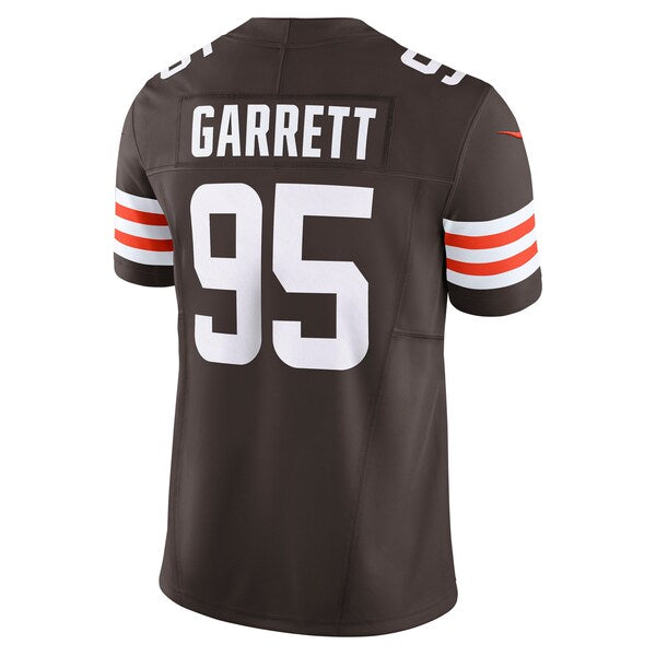 Myles Garrett Cleveland Browns Nike Team Vapor F.U.S.E. Limited Jersey - Brown/White
