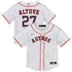 Jose Altuve Houston Astros Nike Toddler Replica 2.0 Player Jersey - White