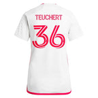 Cedric Teuchert St. Louis City SC adidas Women's 2024 The Confluence Kit Replica Player Jersey - White