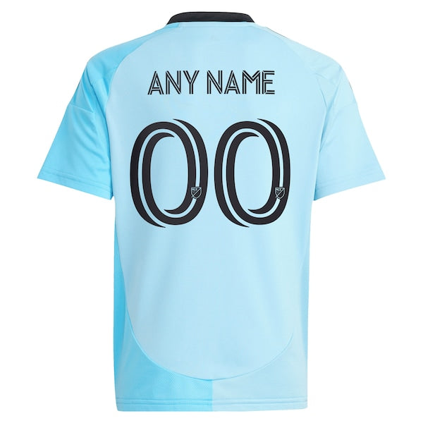 Minnesota United FC adidas Youth 2025 CONVERGENCE Replica Custom Jersey - Blue