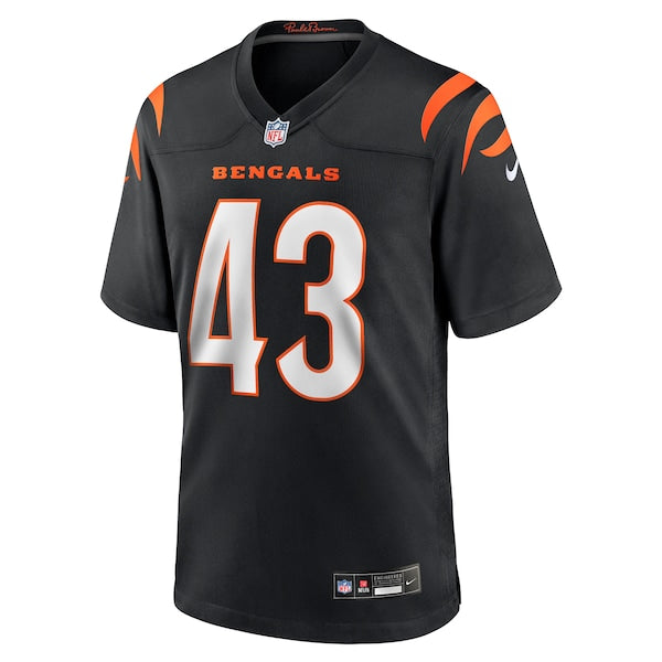 Jaylen Key Cincinnati Bengals Nike Team Game Jersey -  Black
