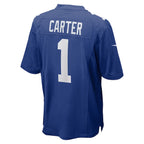 Abdul Carter New York Giants Nike Youth Game Jersey - Royal