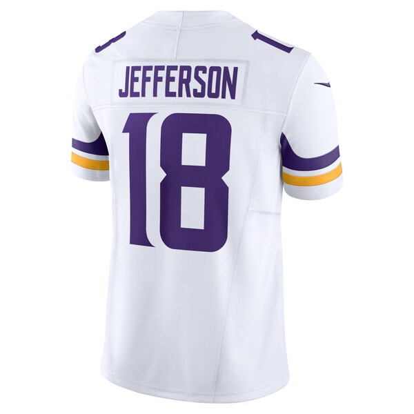 Justin Jefferson Minnesota Vikings Nike Vapor F.U.S.E. Limited Jersey - White/Purple