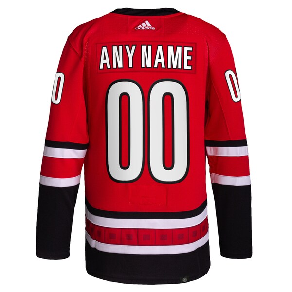 Carolina Hurricanes adidas  Alternate  Primegreen Authentic Custom Jersey - Red
