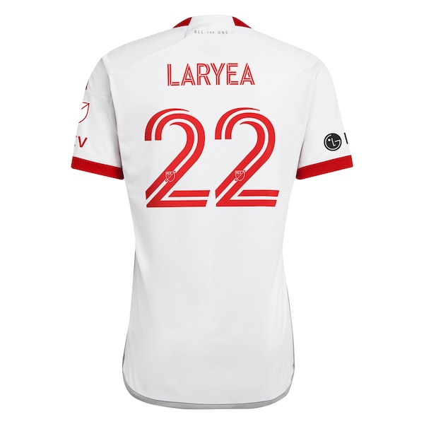 Richie Laryea Toronto FC adidas 2024 GTA Kit Authentic Player Jersey - White