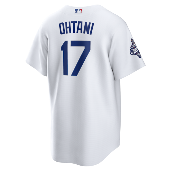 Shohei Ohtani Los Angeles Dodgers Nike 2025 World Series Champions Home Replica Jersey - White