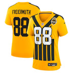 Pat Freiermuth Pittsburgh Steelers Nike Women's Alternate 1933 Throwback Game Jersey - Gold