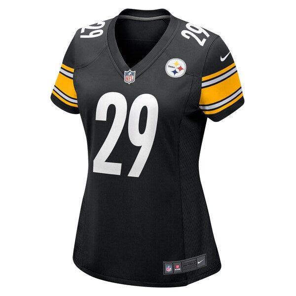 Ryan Watts Pittsburgh Steelers Nike Women's  Game Jersey -  Black