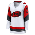 Sebastian Aho Carolina Hurricanes  Women's Away Breakaway Jersey - White