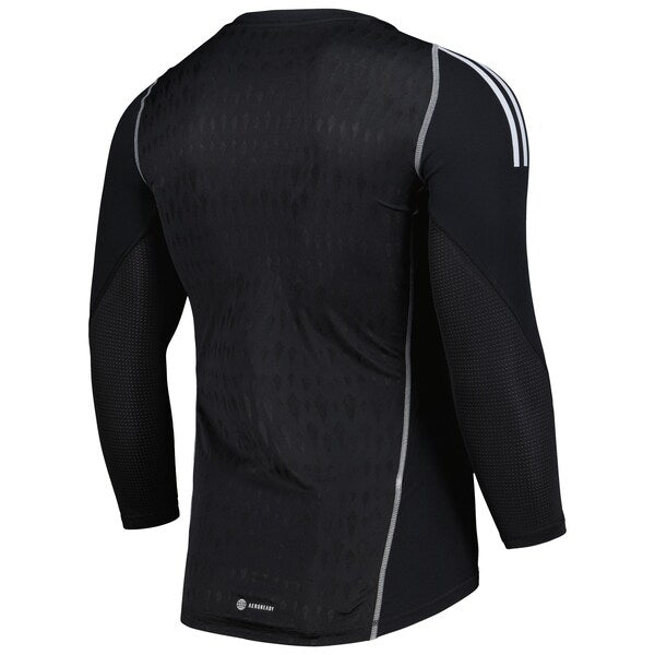 San Jose Earthquakes adidas 2024 Goalkeeper Long Sleeve Replica Jersey - Black