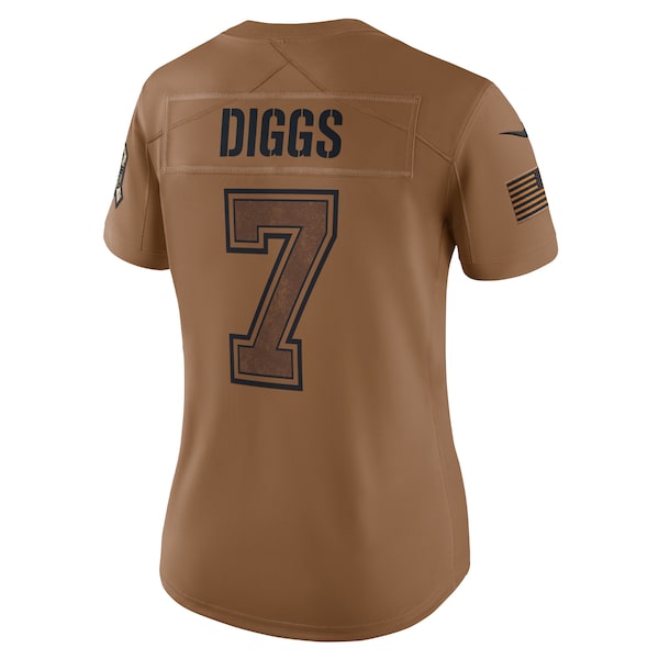 Trevon Diggs Dallas Cowboys Nike Women's 2023 Salute To Service Limited Jersey - Brown