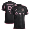 Leonardo Campana Inter Miami CF adidas 2024 La Noche Authentic Player Jersey - Black