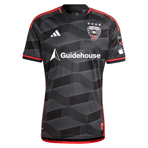 D.C. United adidas 2024 The Icon Kit Authentic Jersey – Black