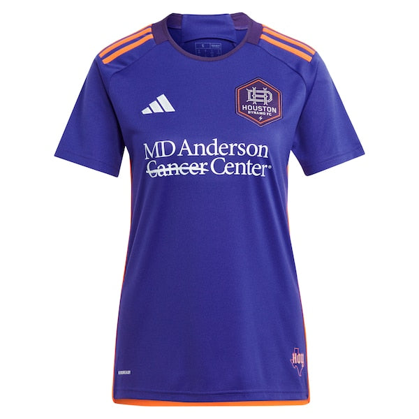 Houston Dynamo FC adidas Women's 2024 Still Holdin' Replica Jersey – Purple