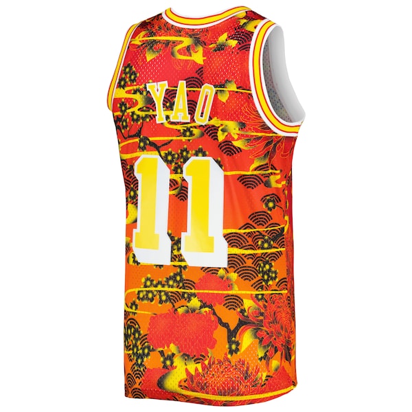 Yao Ming Houston Rockets 2004/05 Hardwood Classics Lunar New Year Swingman Jersey - Red