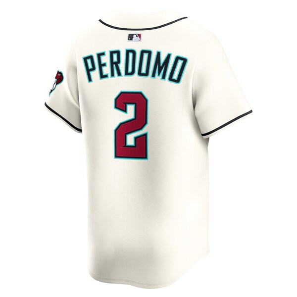 Geraldo Perdomo Arizona Diamondbacks Nike Alternate Limited Player Jersey - Cream