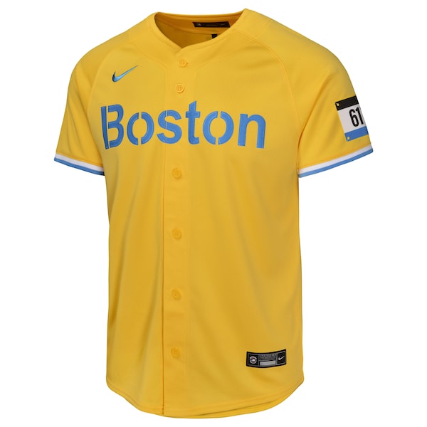 Boston Red Sox Nike Youth City Connect Limited Jersey - Gold