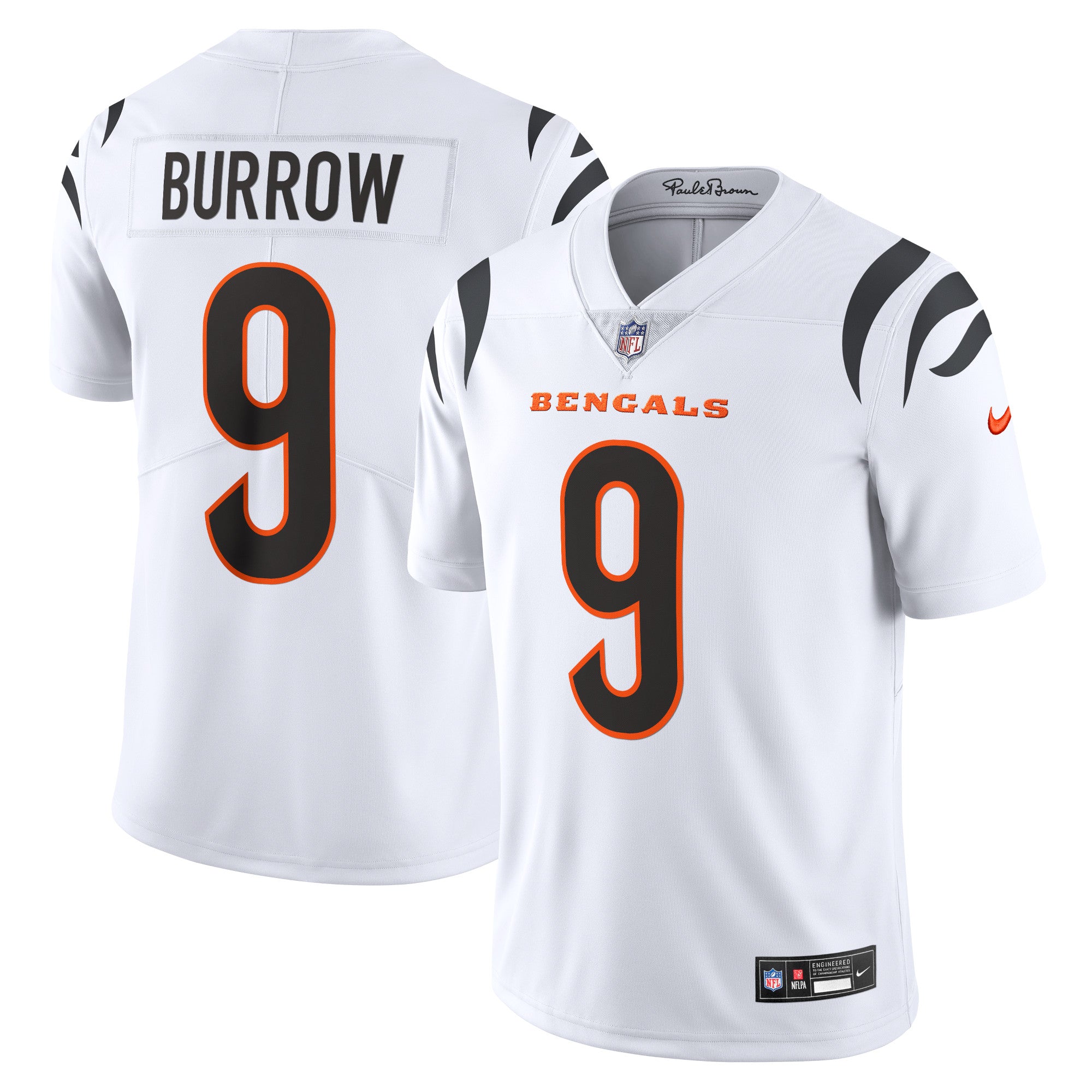 Joe Burrow Cincinnati Bengals Nike  Vapor Untouchable Limited Jersey - Black/White