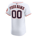 Houston Astros Nike Home Elite Custom Jersey - White