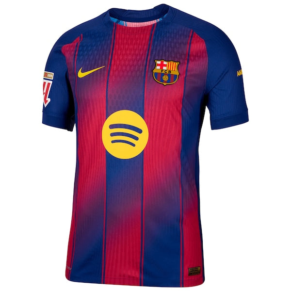 Barcelona Nike 2025/26 Home Authentic Custom Jersey - Navy