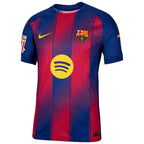 Barcelona Nike 2025/26 Home Authentic Custom Jersey - Navy