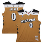 Gilbert Arenas Washington Wizards  2006/07 Hardwood Classics Swingman Jersey - Gold