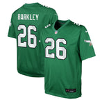 Saquon Barkley Philadelphia Eagles Nike Youth Alternate Game Jersey -  Kelly Green