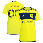 Nashville SC adidas Women's 2024 The 615 Kit Replica Custom Jersey - Yellow