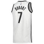 Kevin Durant Brooklyn Nets Nike Unisex  Swingman Jersey - Association Edition - White/Black