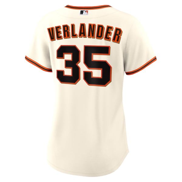 Justin Verlander San Francisco Giants Nike Women's Home Replica Jersey - Cream
