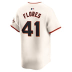 Wilmer Flores San Francisco Giants Nike Home Limited Player Jersey - Cream