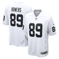Brock Bowers Las Vegas Raiders Nike Game Jersey -  White