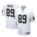 Brock Bowers Las Vegas Raiders Nike Game Jersey -  White